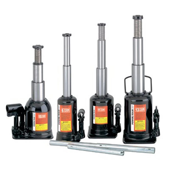 Power Team Telescoping Hydraulic Bottle Jacks
